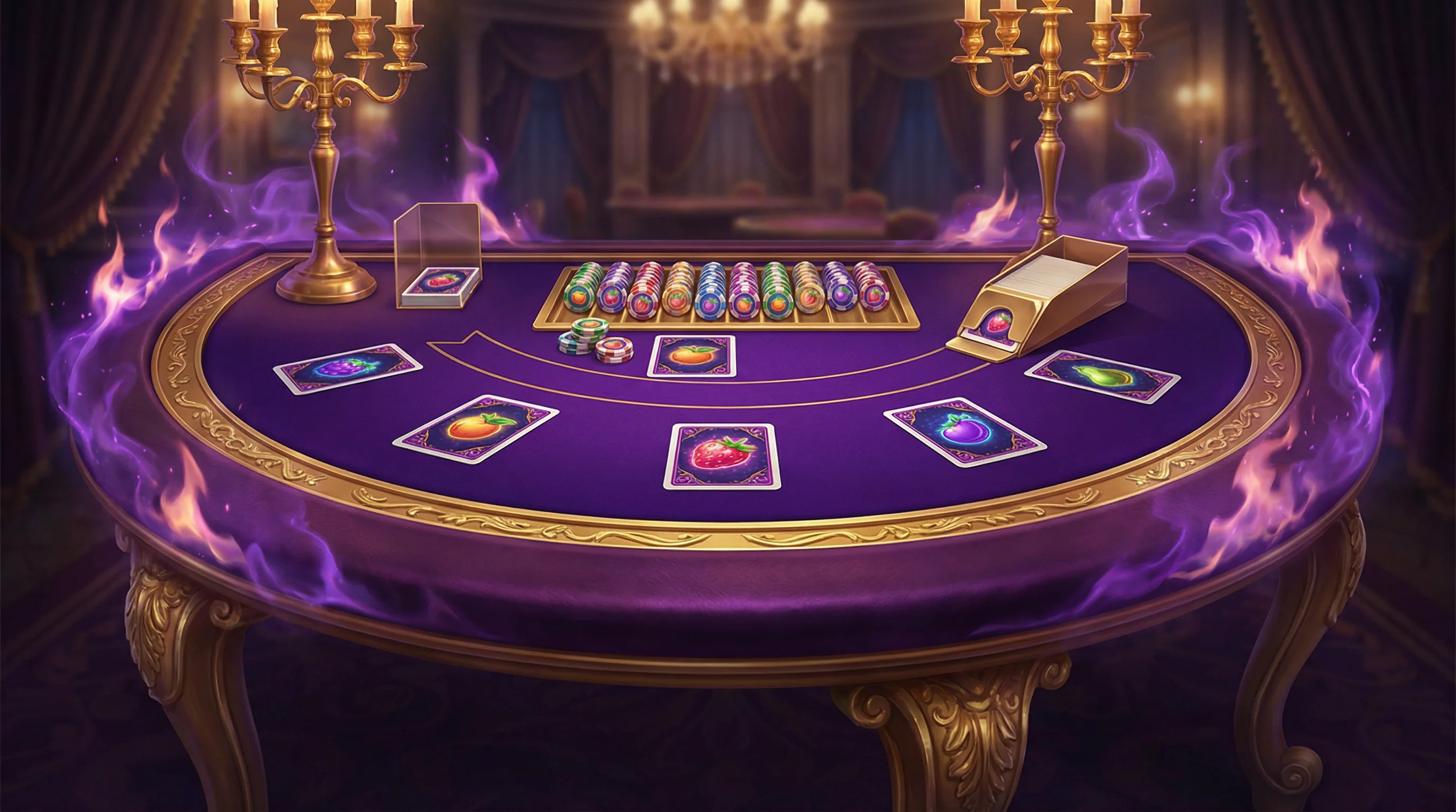 Blackjack 21 com Tema Místico - 119bet