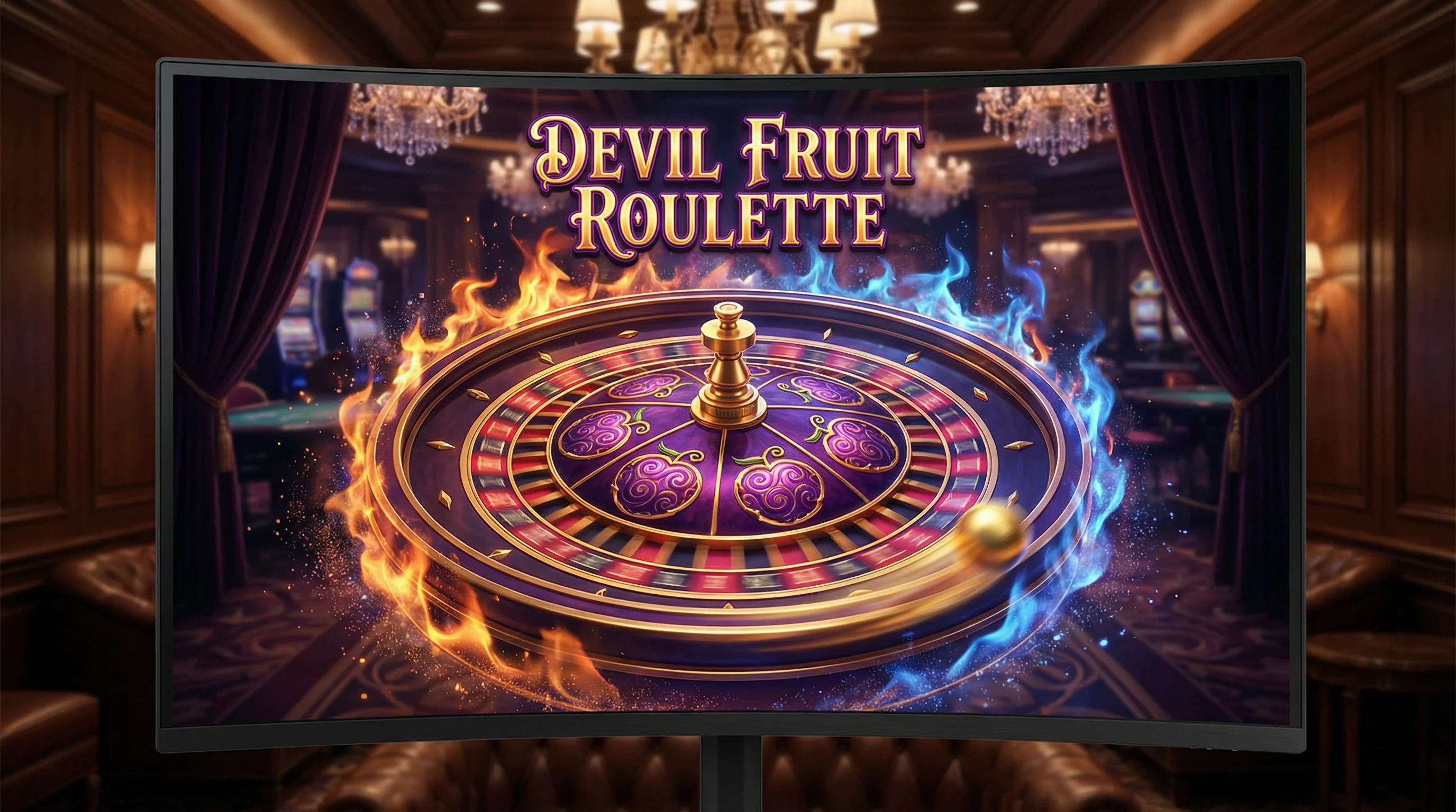 Roleta com Chamas Diabólicas - 119bet