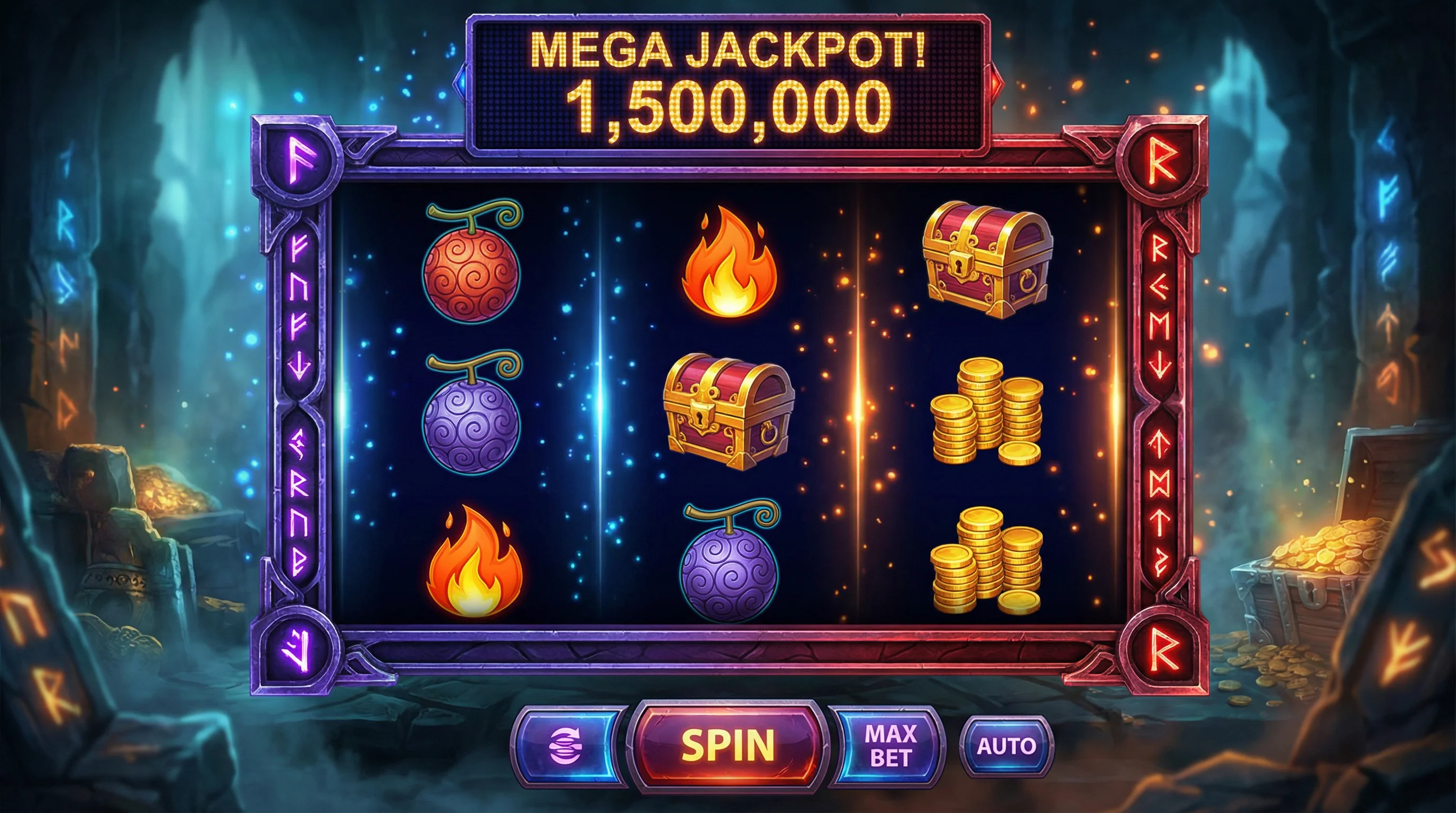 Caça-Níqueis com Tema de Frutas Diabólicas - 119bet